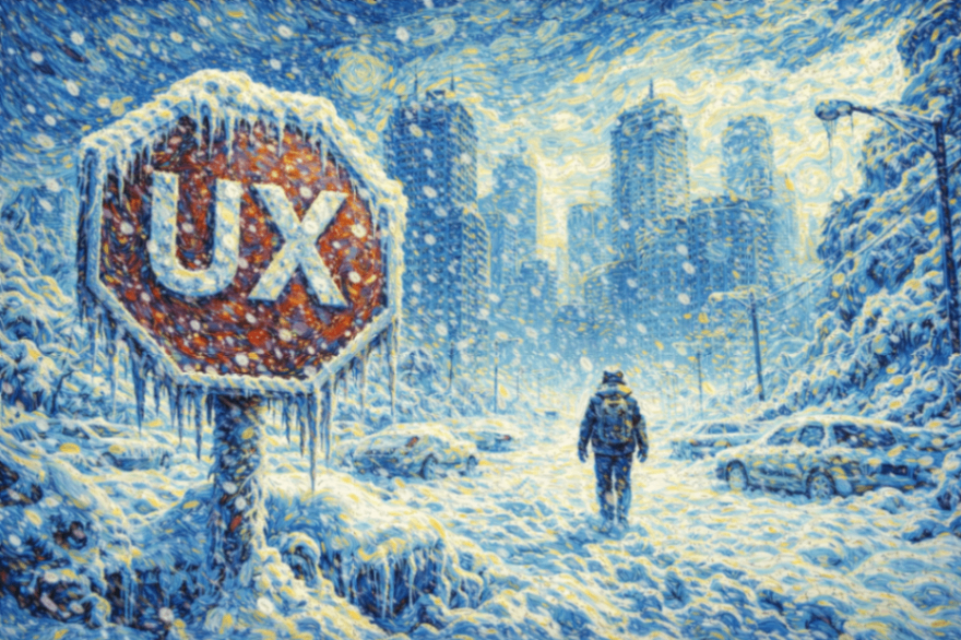 El "invierno" del UX y por qué tu portafolio de pantallas bonitas ya no es suficiente