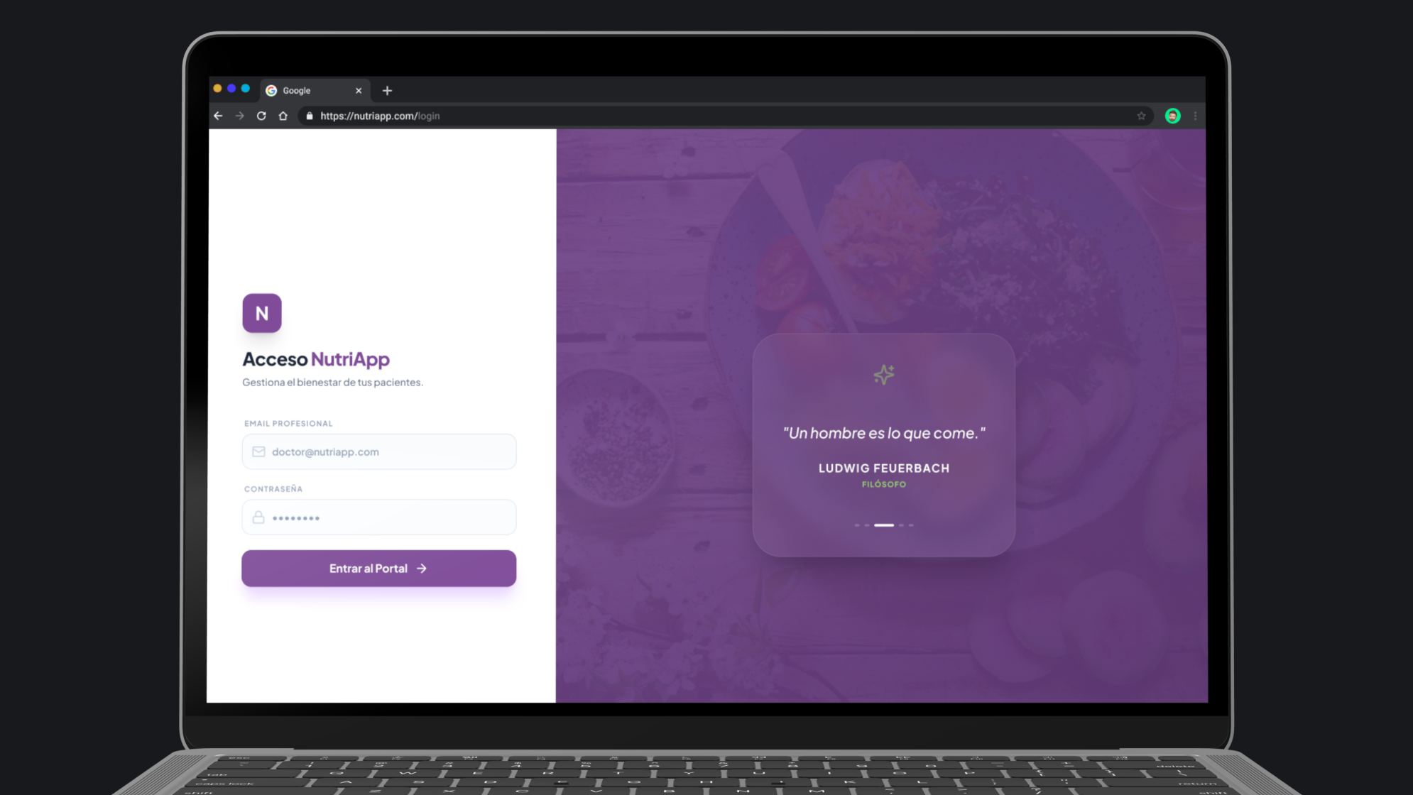 Login de plataforma